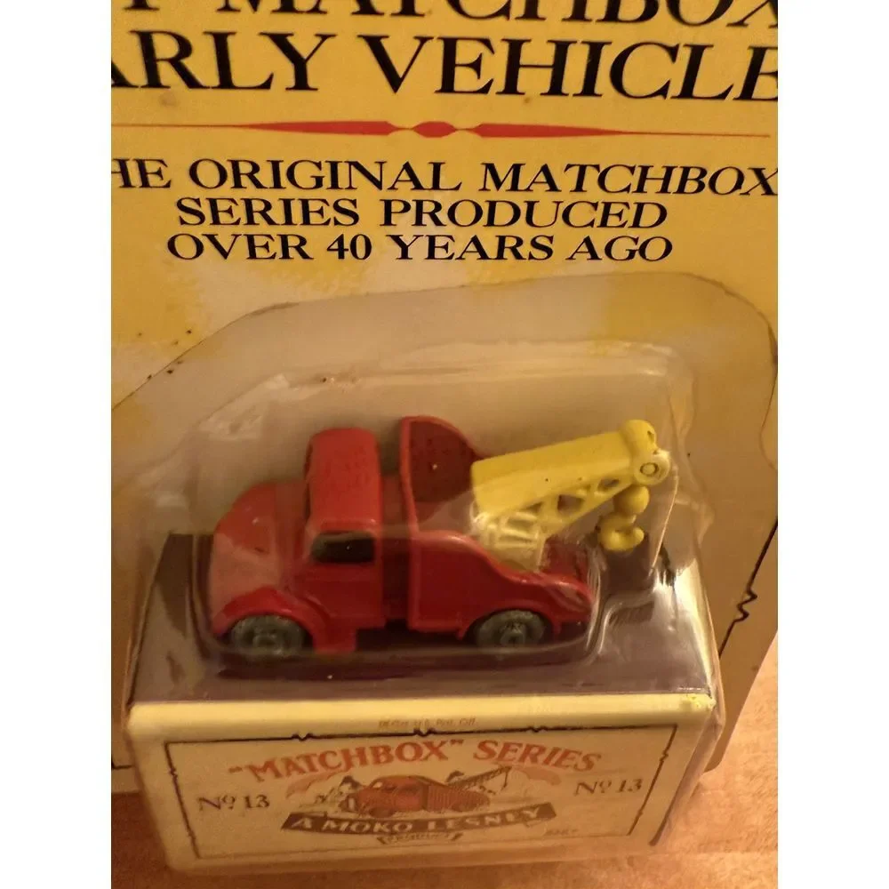 MATCHBOX ORIGINALS‎ LE SERIES II #13 BEDFORD WRECK TRUCK . (Red)